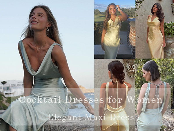 maxi dresses for women wedding guest