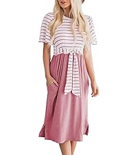 Casual Swing Midi Dress