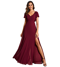 bridesmaid dress  evening dress formal dress  wedding guest dress long prom bdress