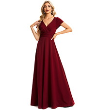 summer dress pleated wedding guest dress evening dress bridesmaid dress formal dress