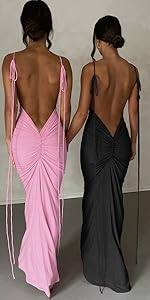 backless dress