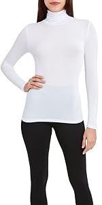 BCBGeneration Turtleneck Top with Long Sleeves