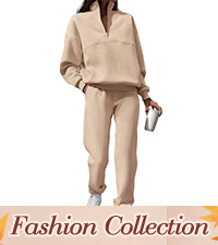 Womens 2 Piece Pullover Sweater Set Oversized V Neck Tops Wide Leg Long Pants Tracksuits