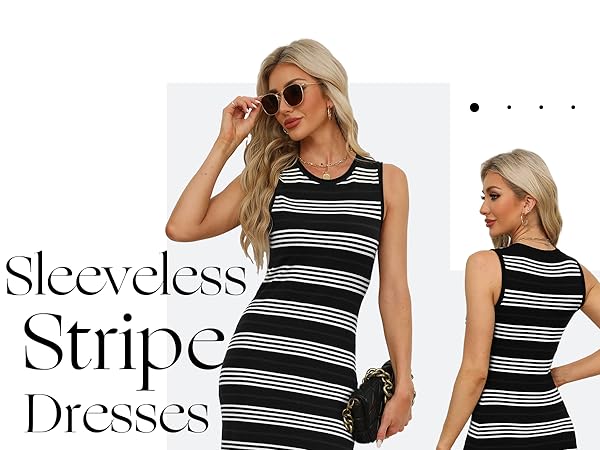 sleeveless dresses for women