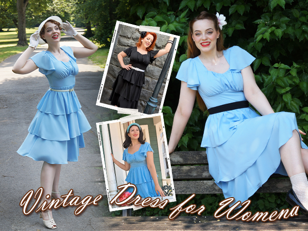 vintage dress for women