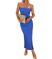 Strapless Tube Dress Summer Dresses Cocktail Dresses Wedding Guest Formal Dress Bodycon Maxi Dresses