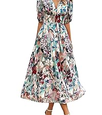 GALOCMO FLORAL MIDI DRESS