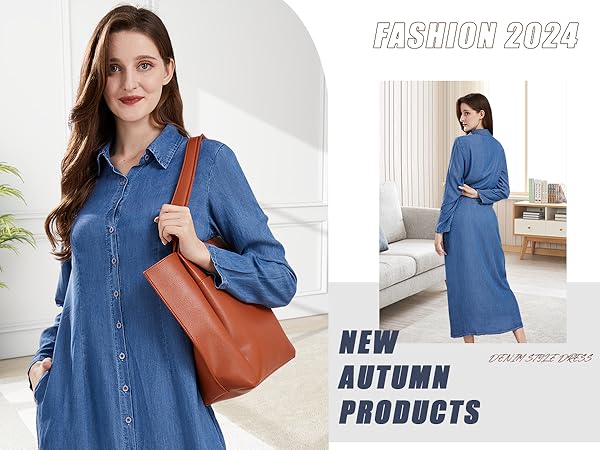 WOMEN DENIM DRESS