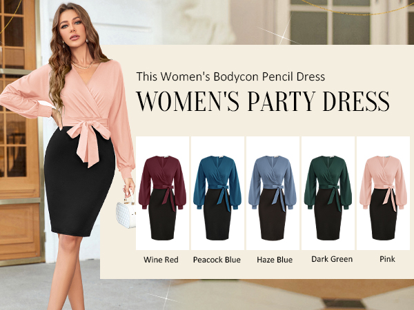 Pencil Dress for Women