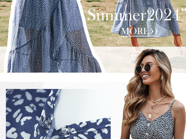 summer dresses for women spaghetti strap maxi sundress beach dresses for women slits flowy dress