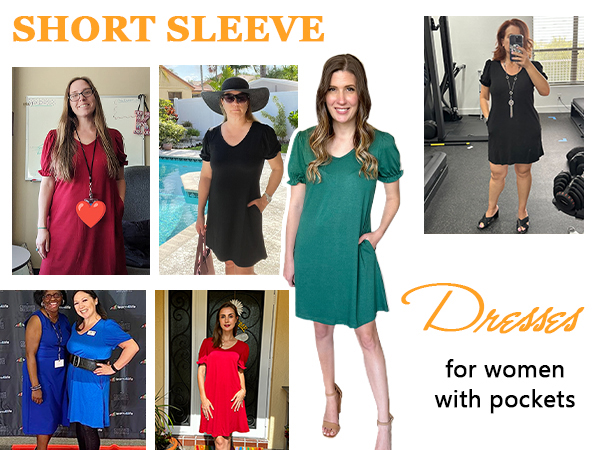 womens summer dresses with pockets