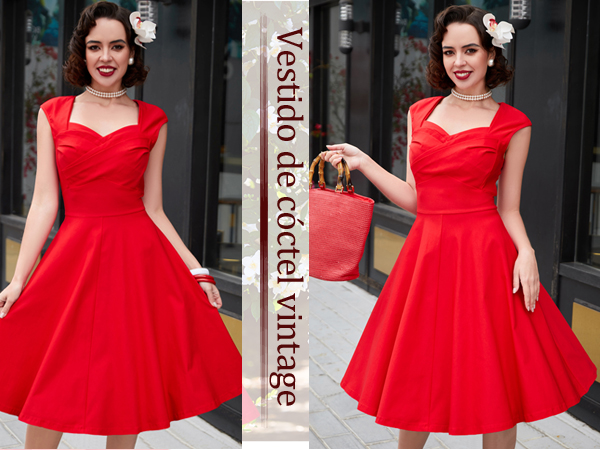 Red dress for women