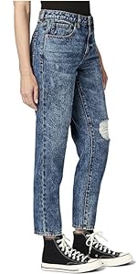 buffalo david bitton women relaxed boyfriend jeans