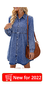 denim dress