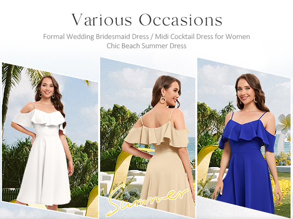 beach wedding guest dress