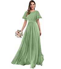 bridesmaid dresses with sleeves