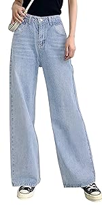 wide leg jeans for women