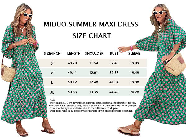 miduo womens maxi long dresses