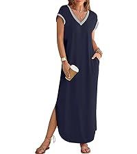 Cap Sleeve Casual Maxi Dress