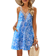 tropical dresses for women 2024