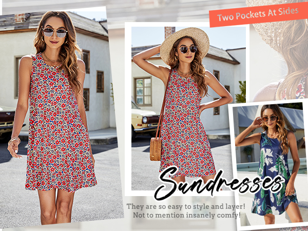 beach sundresses for women