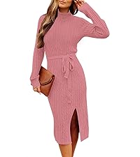 womens knit sweater dress