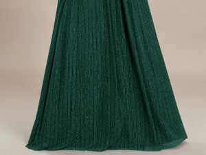 Ever-Pretty Women Plus Size A-line Sleeveless Deep V-Neck Glitter Formal Dress Green dress