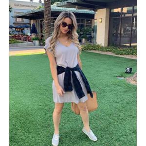 womens shirts casual loose dresses for women casual summer sexy  summer dresses for women plus size