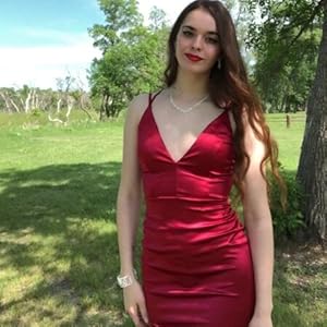 red dress