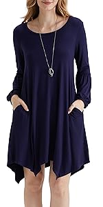 Long Sleeve Casual Dress