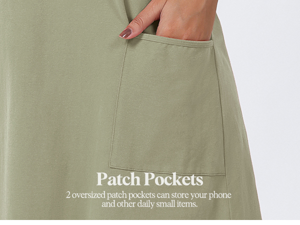 Oversized Patch Pockets