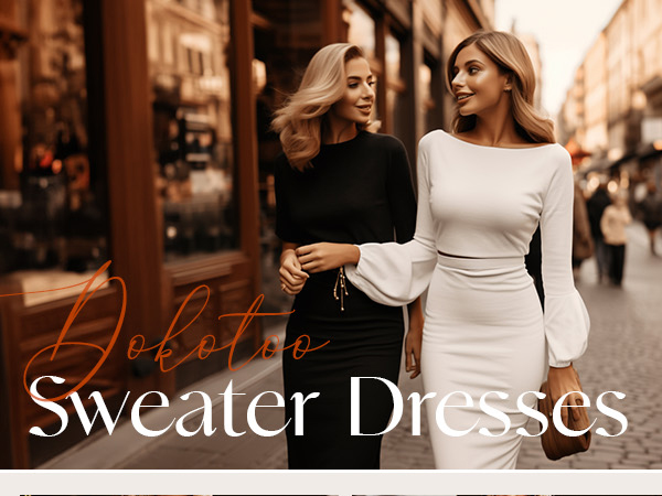 Womens Sweater Dress