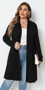 Plus Size Cardigan