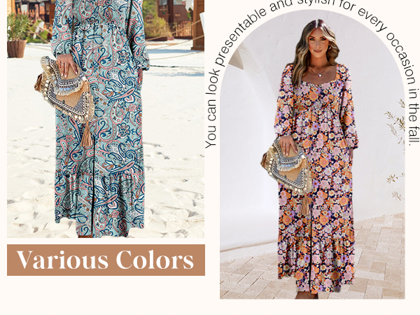 Boho dresses for women 2024