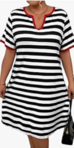 Plus Size Tee Shirt Dress