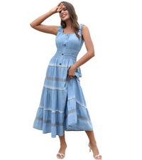 Denim Maxi Dressm