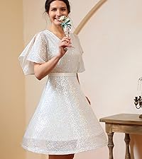 sequin prom cocktail dress