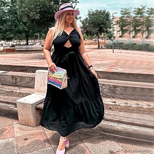 summer holiday maxi dress