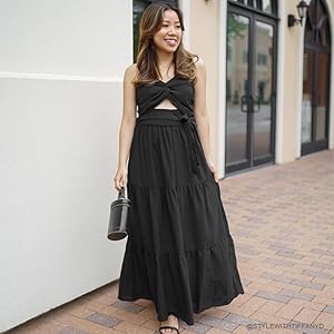 sleeveless long dresses