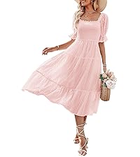 womens puff sleeve dress