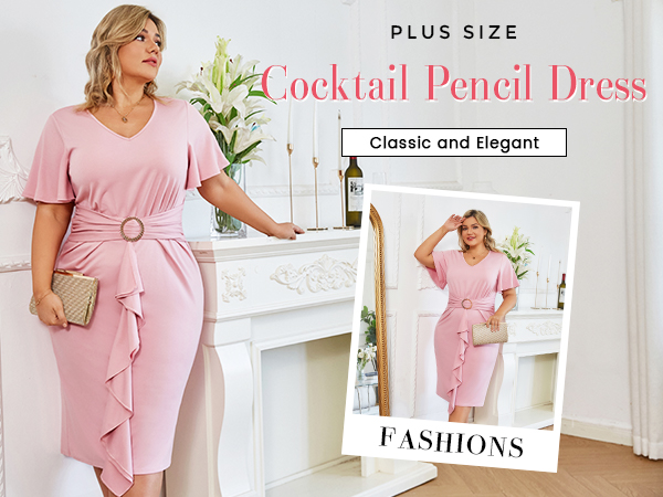 plus size dresses for curvy women