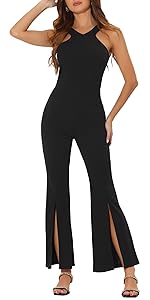 Halter Neck Jumpsuits