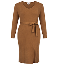 plus size sweater dress for women