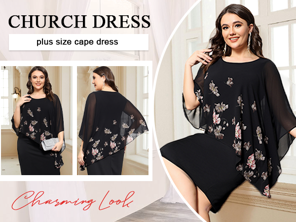 Plus Size Church Dress