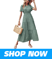 floral print dress for women short sleeve dress for women summer beach dress for women maxi dress