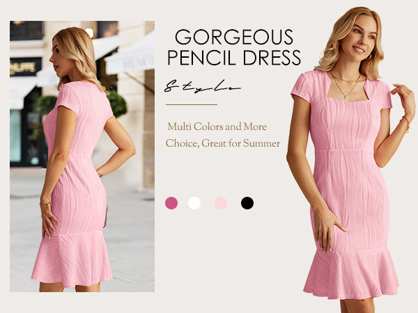 pencil dress for women