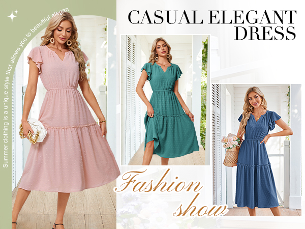  Casual Wrap Flowy Wedding Guest Dresses