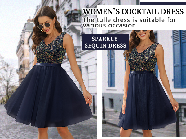 navy formal dress