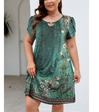 plus size beach dresses for women knee length boho dresses