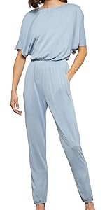 BCBGMAXAZRIA Surplice Jumpsuit